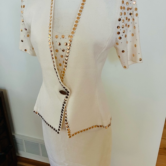 St John vintage knit set- luxury meets slamming - Picture 8 of 16